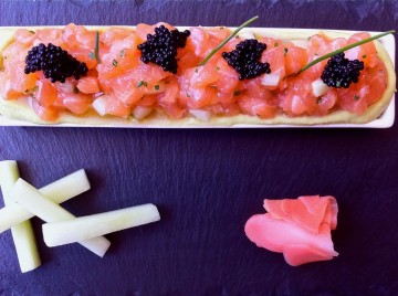 salmon tartar